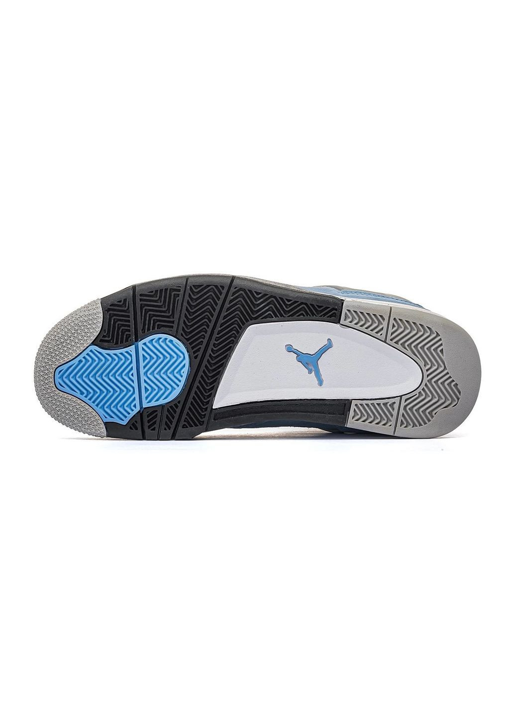 Голубые демисезонные кроссовки мужские university blue, вьетнам Nike Air Jordan 4 Retro