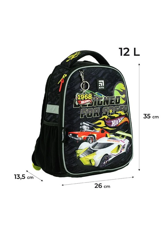 Рюкзак Education каркасный HW24-555S Hot Wheels Kite (367989884)