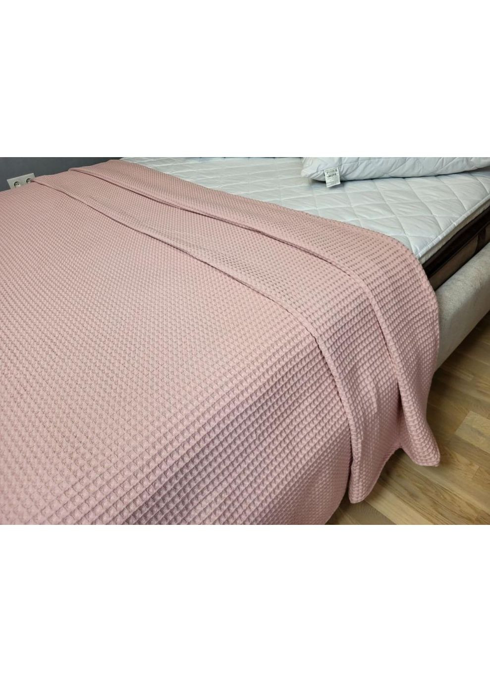 Покривало Персиковий, Піке Сота 180*220 No Brand (363194681)