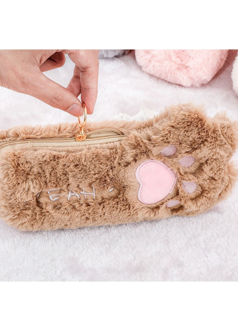 Пенал Котячья Лапка, милый пушистый пенал ( ) China (366874578)