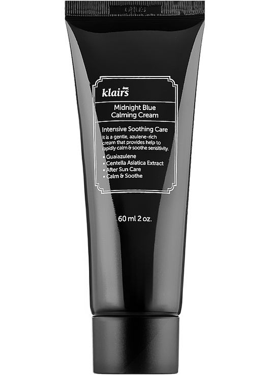 Успокаивающий крем для лица Midnight Blue Calming Cream 60ml (710969-140667) dear, Klairs (368895325)