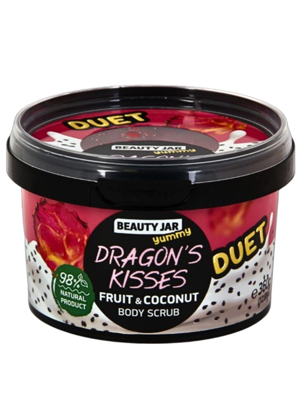 Скраб для тела Поцелуи Дракона Yummy 360 г Beauty Jar (349810499)