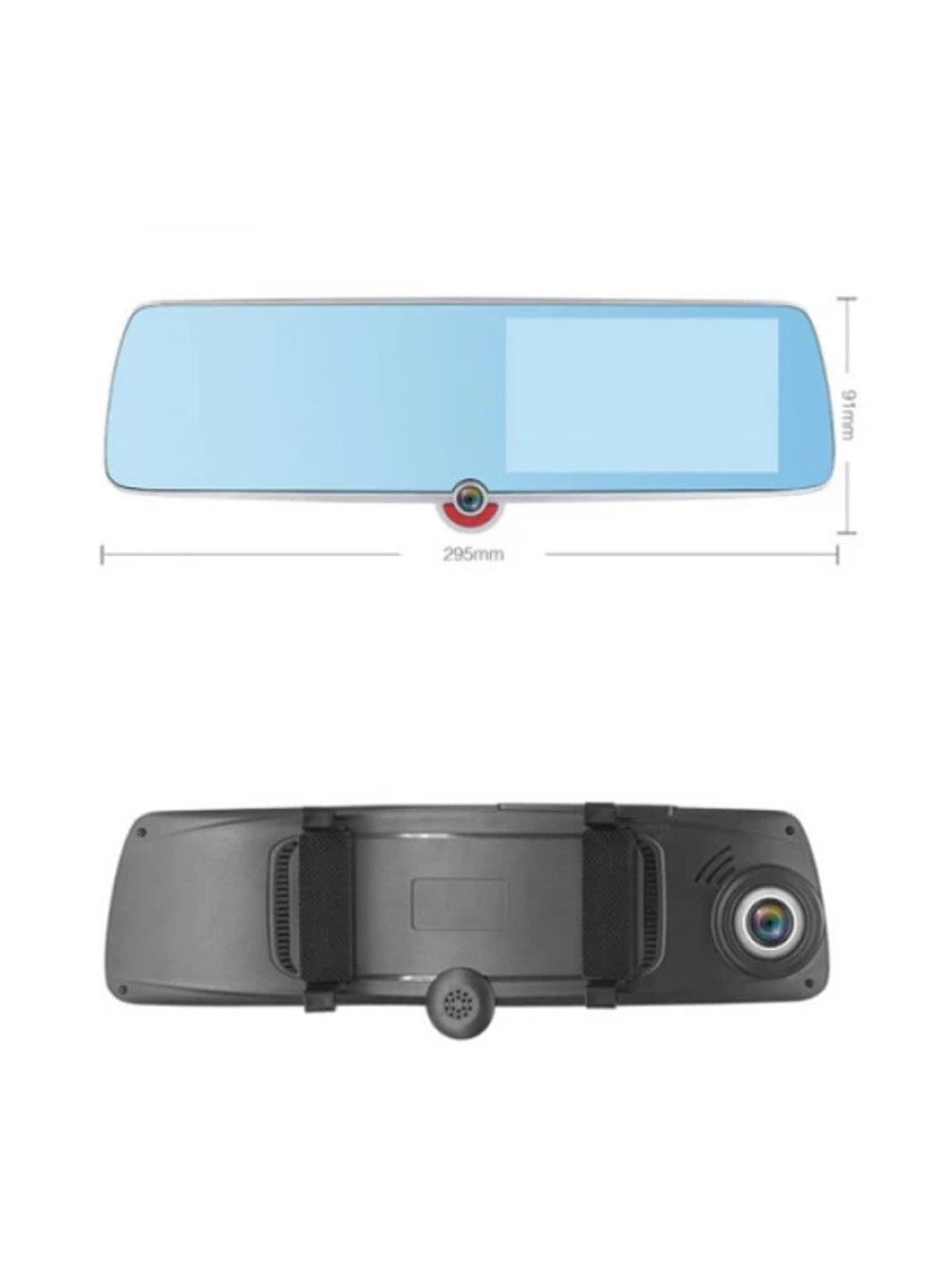 Дзеркало з відеореєстратором L1030 5'' (3 камери) touch AHD No Brand (332636918)