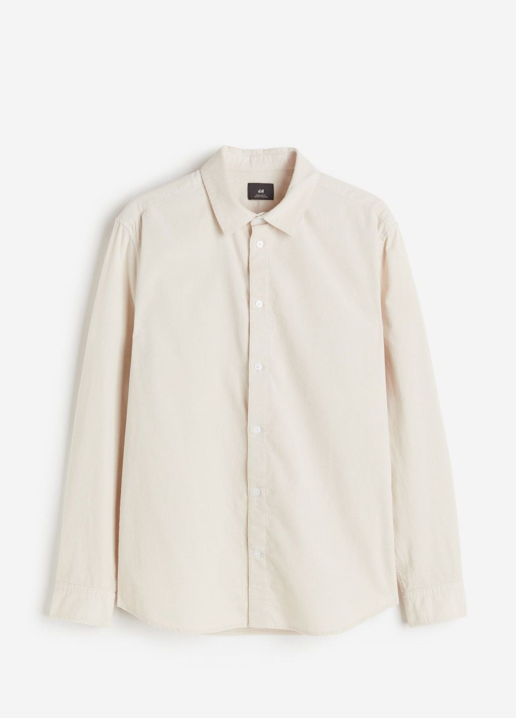 Светло-бежевая кэжуал рубашка H&M