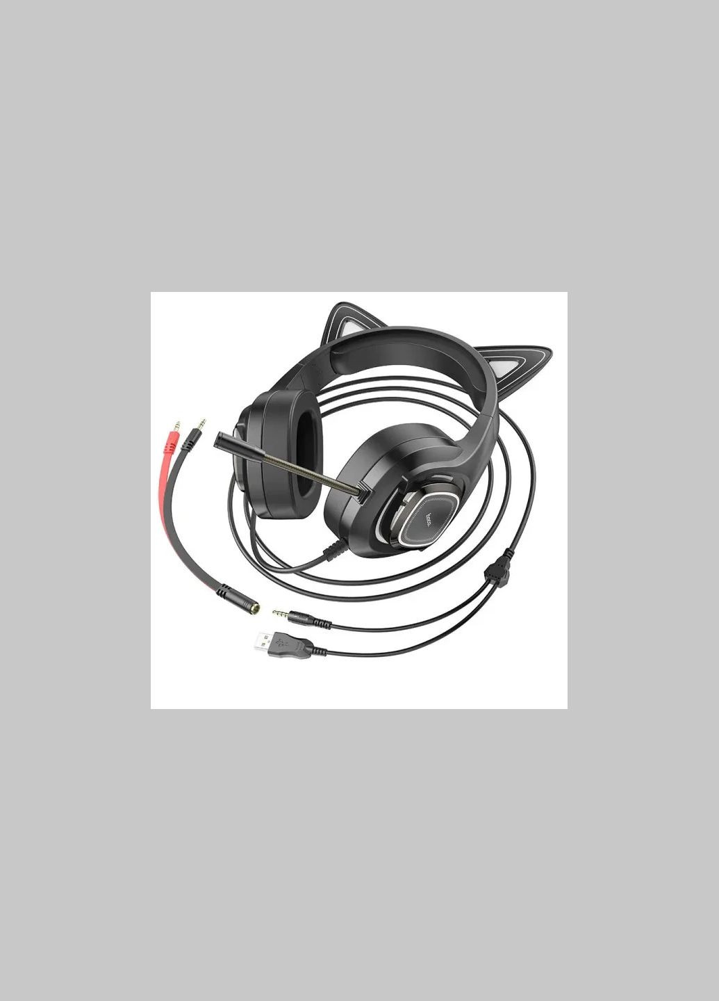 HF Stereo W107 Black (6931474791252) Hoco (330030761)