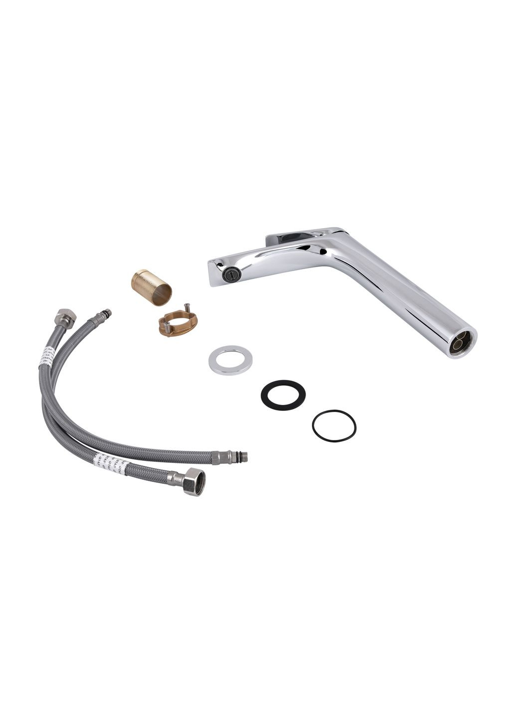 Змішувач для раковини Vlasta New високий Chrome Qtap QTVLA269CRM45652 (346492720)