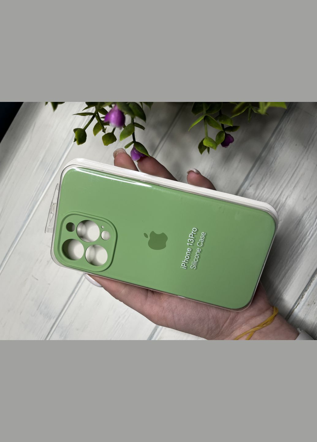 Чехол на iPhone 13 Pro квадратные борта чехол на айфон silicone case full camera на apple айфон Brand iphone13pro (293151702)