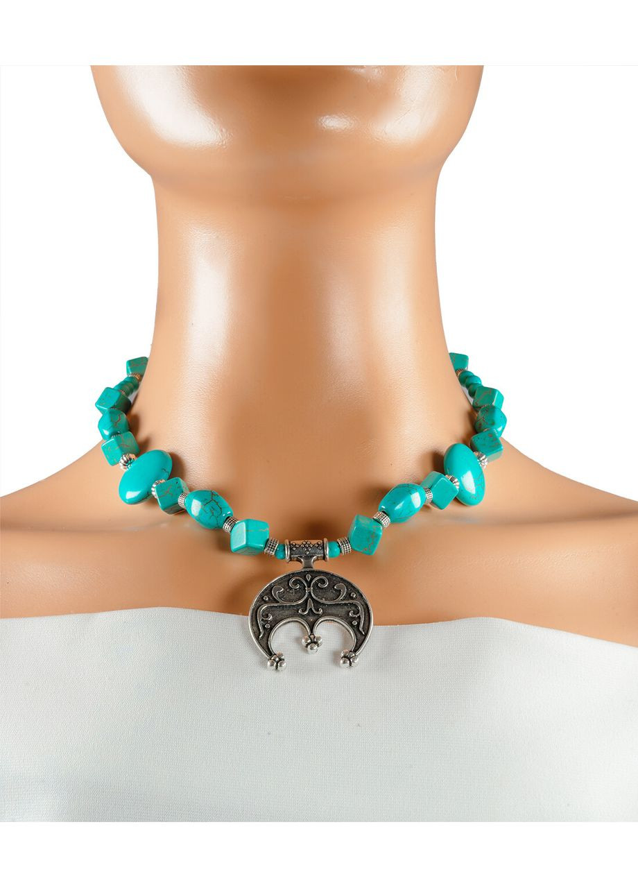 Ожерелье "Живая вода" Бирюза Fursa fashion (370299574)