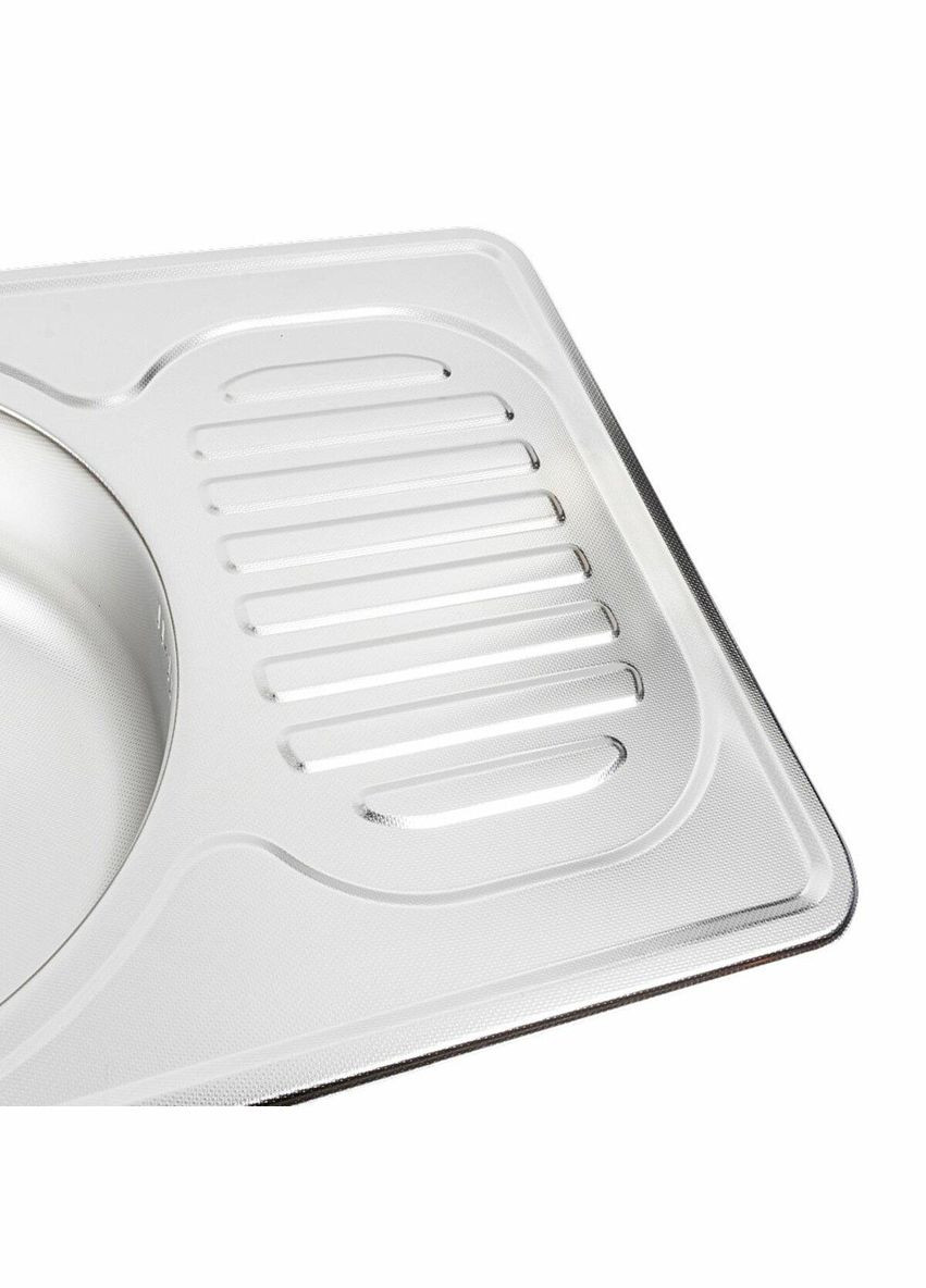 Кухонная мойка из нержавеющей стали ДЕКОР 6745 (0,8/180 мм) Valeso (342071113)