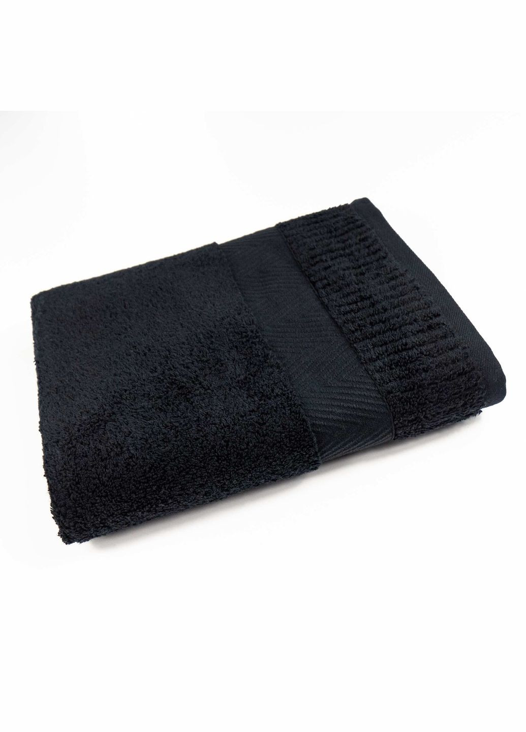 GM Textile махровое полотенце 50x90см премиум качества зеро твист бордюр 550г/м2 () черный производство -