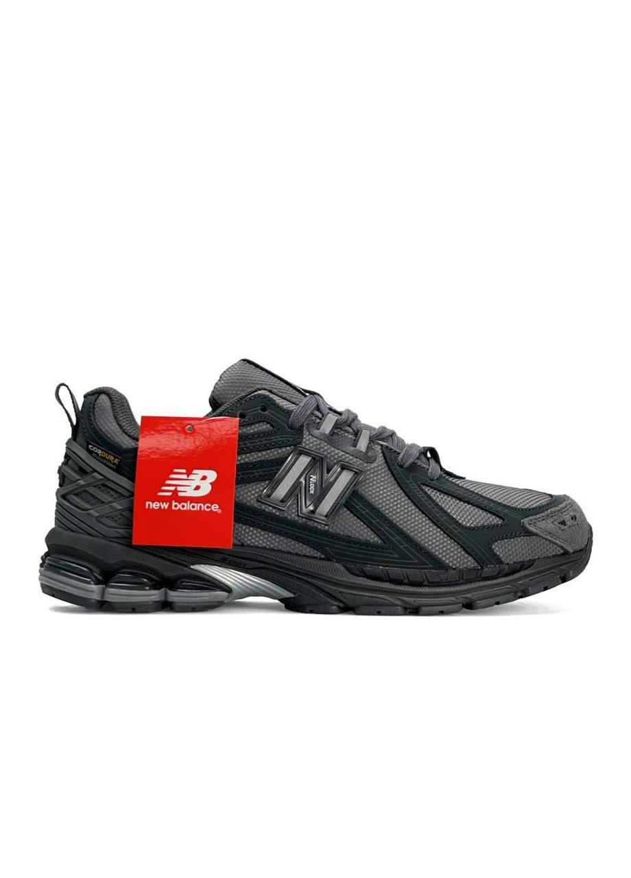 Сірі Осінні кросівки чоловічі new balance No Brand 1906R Cordura Dark Grey Black