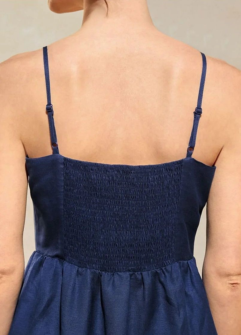 Синее повседневный платье Esmara однотонное