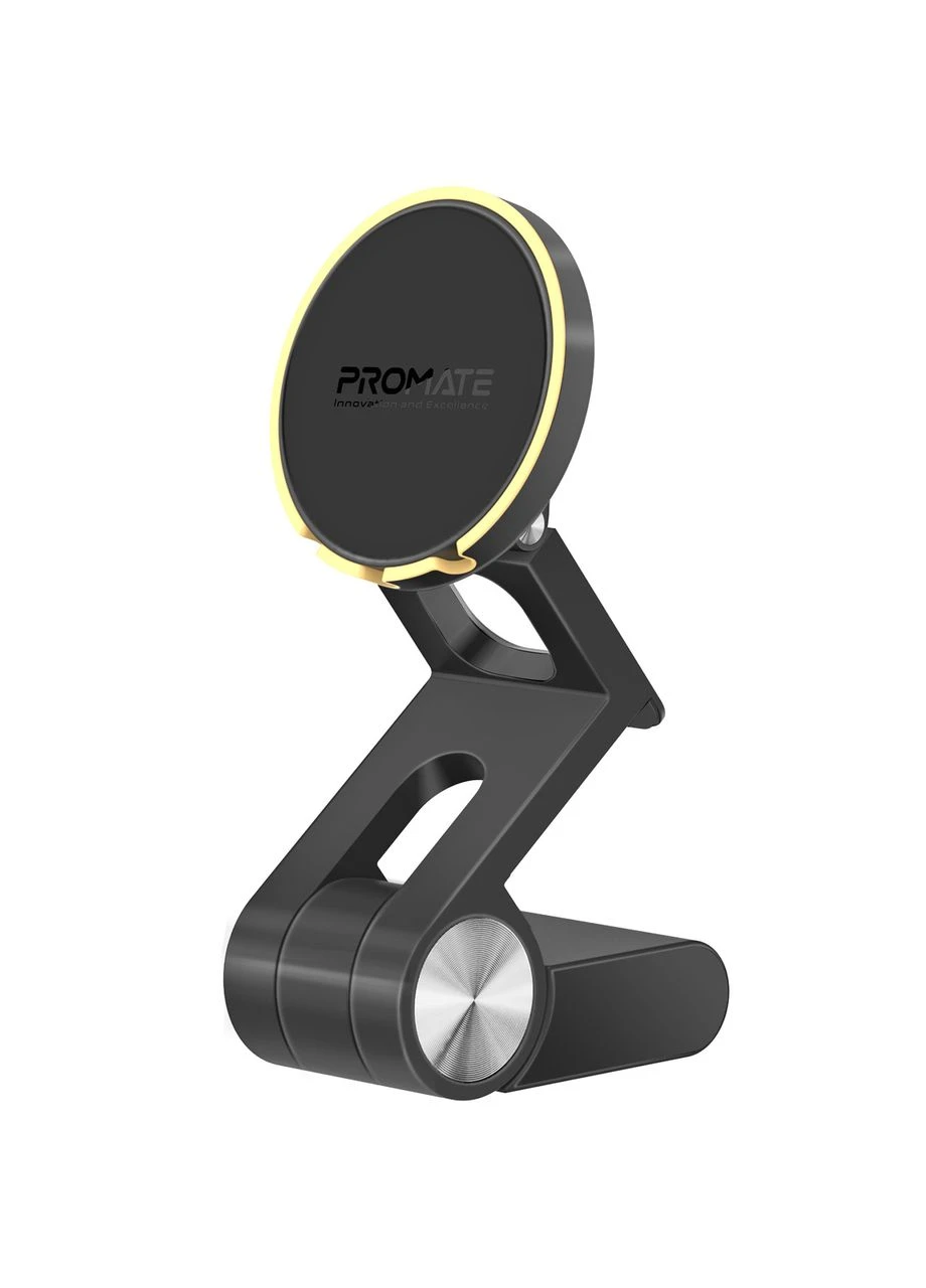 Держатель для смартфона магнитный VersaMount Black, алюминий/пластик, вес 224 г Promate (371634489)