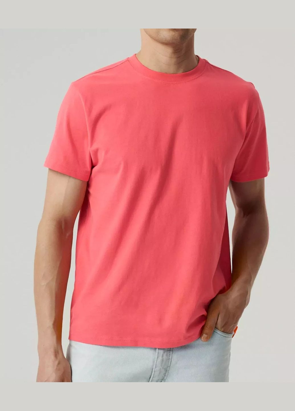Коралова чоловіча футболка з коротким рукавом Atlantic