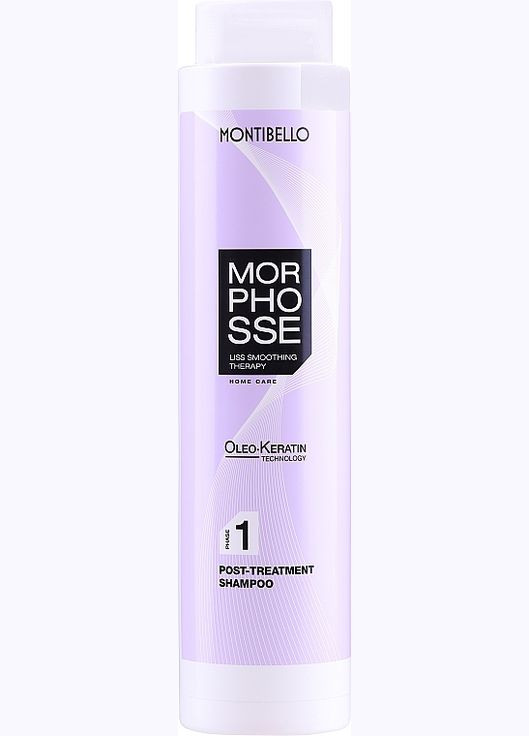 Шампунь для випрямленого волосся Morphosse Aftertreatment Shampoo 300ml (980263-11499287) Montibello (368881935)