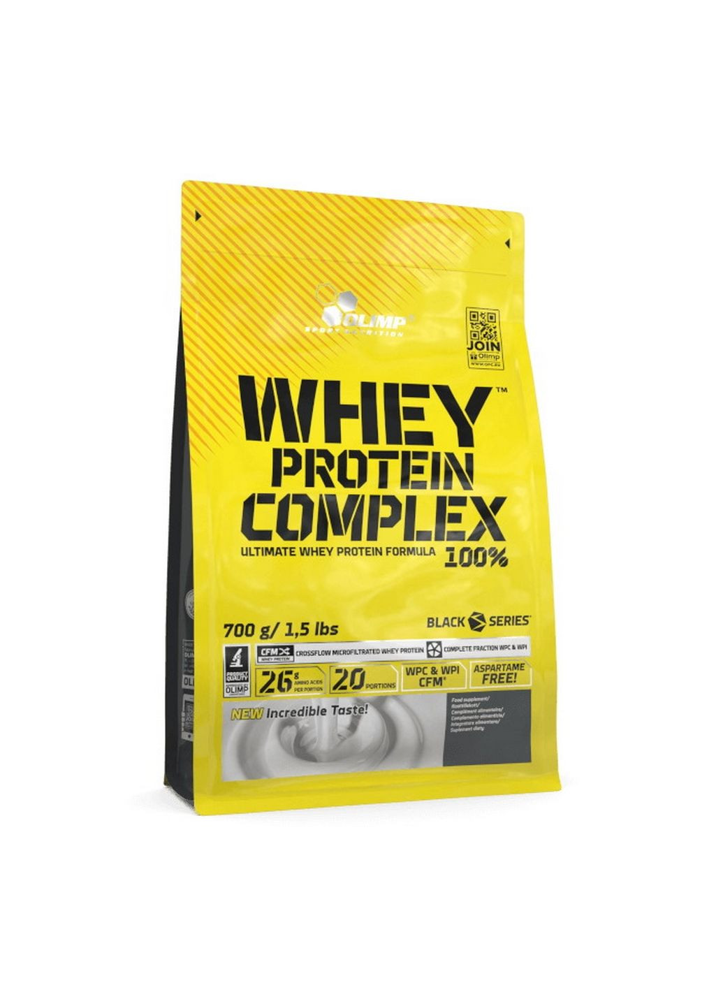 Протеїн Whey Protein Complex 100%, 700 грам Чорниця Olimp (315869539)