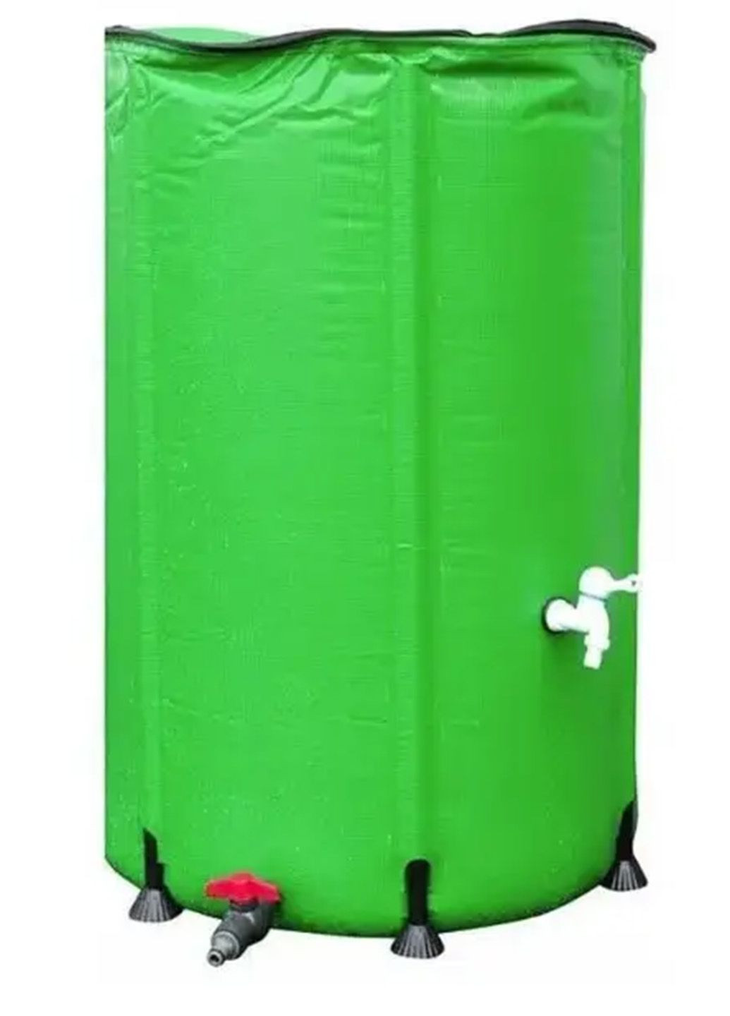 Бочка для дождевой воды 390 литров Bass Polska, зеленая | Мягкая емкость для воды | Складная бочка садовая No Brand Bass Polska 7996 (345707474)