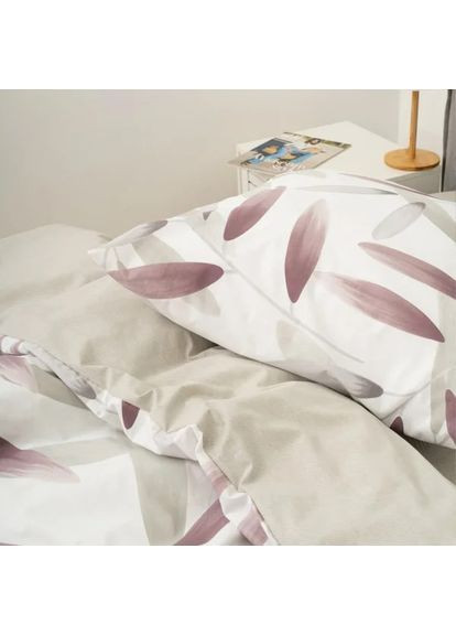 Комплект постільної білизни євро ранфорс 24286 100% бавовна Viluta (365301584)