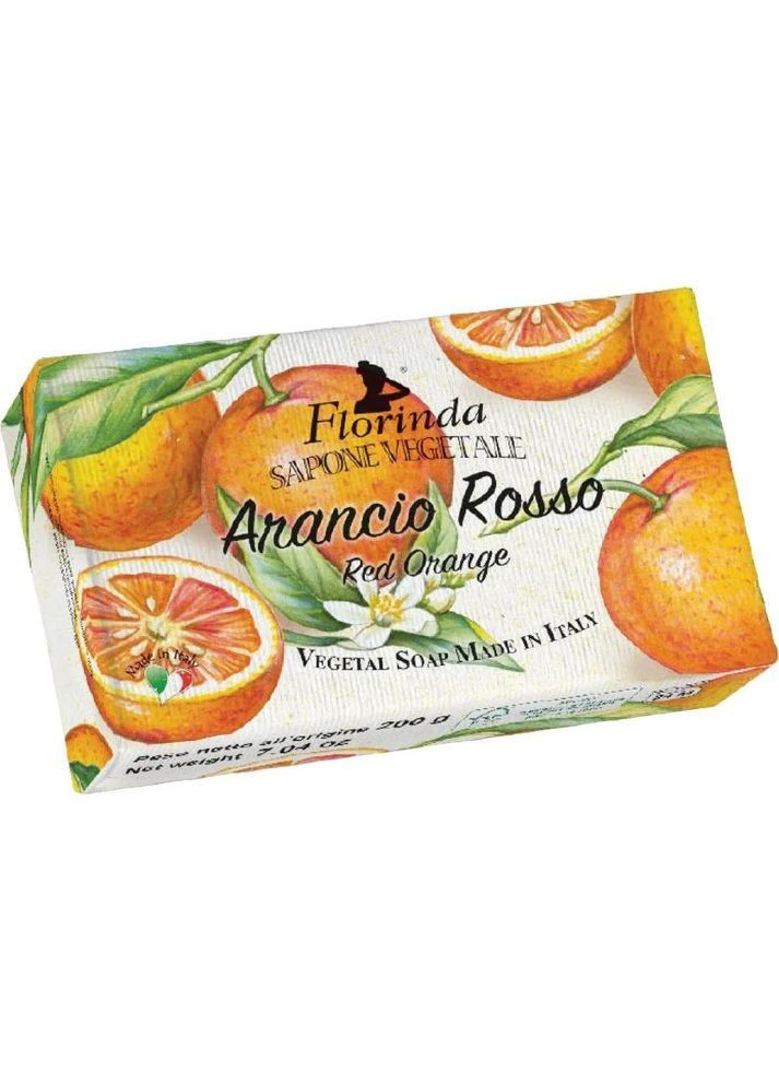 Мило натуральне Червоний апельсин, 200 г Florinda 695522 (366529061)
