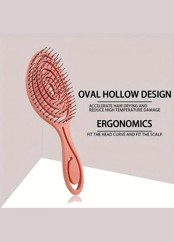 Гребінець Xiaomi Yopin Xin Zhi Cushion Smoothing Hair Comb Root (3260496) рожевий Youpin (306393159)