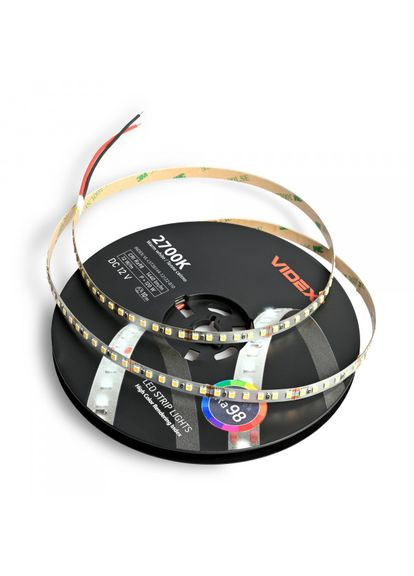 LED лента DC12V 120W 10M 2700K Ra98 IP20 (VL-LST28144-12122-B10) Videx (361066838)