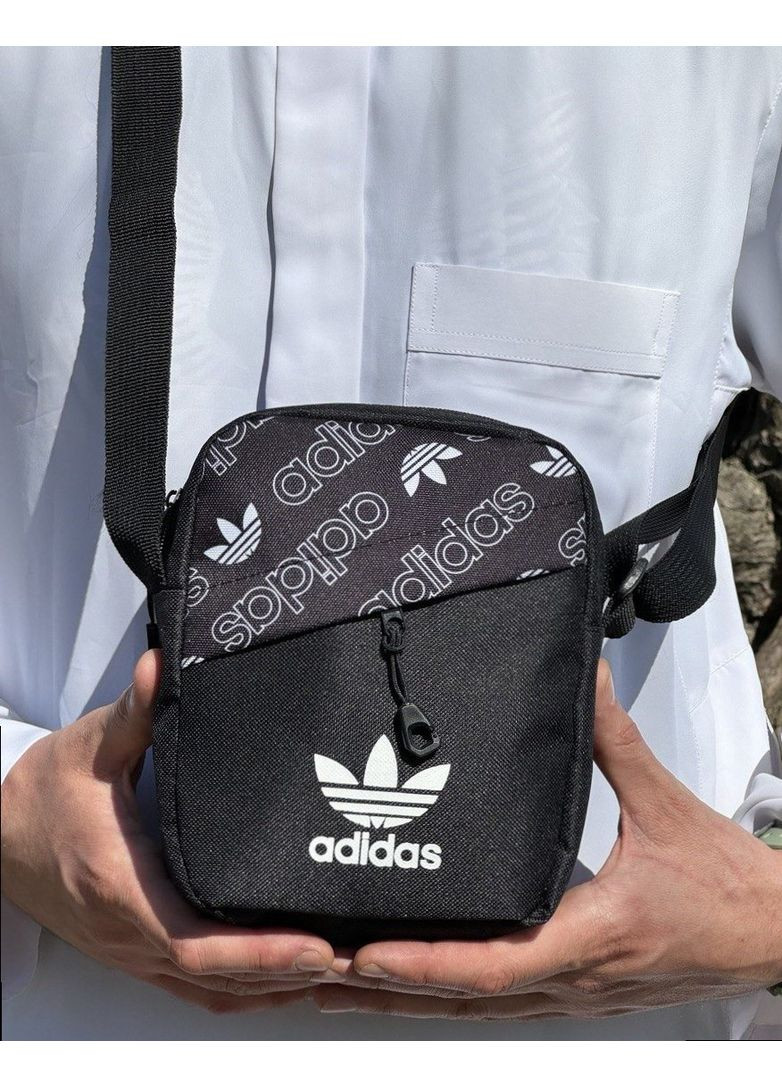 Чорна сумка міська через плече - мінімалізм і зручність No Brand (365592465)