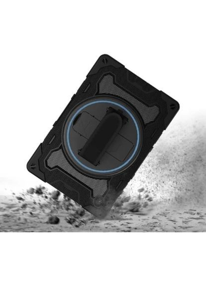 Броньований протиударний чохол (Horizontal handle) для Apple iPad 10.2 2019/2020/2021 Black BeCover (360423217)