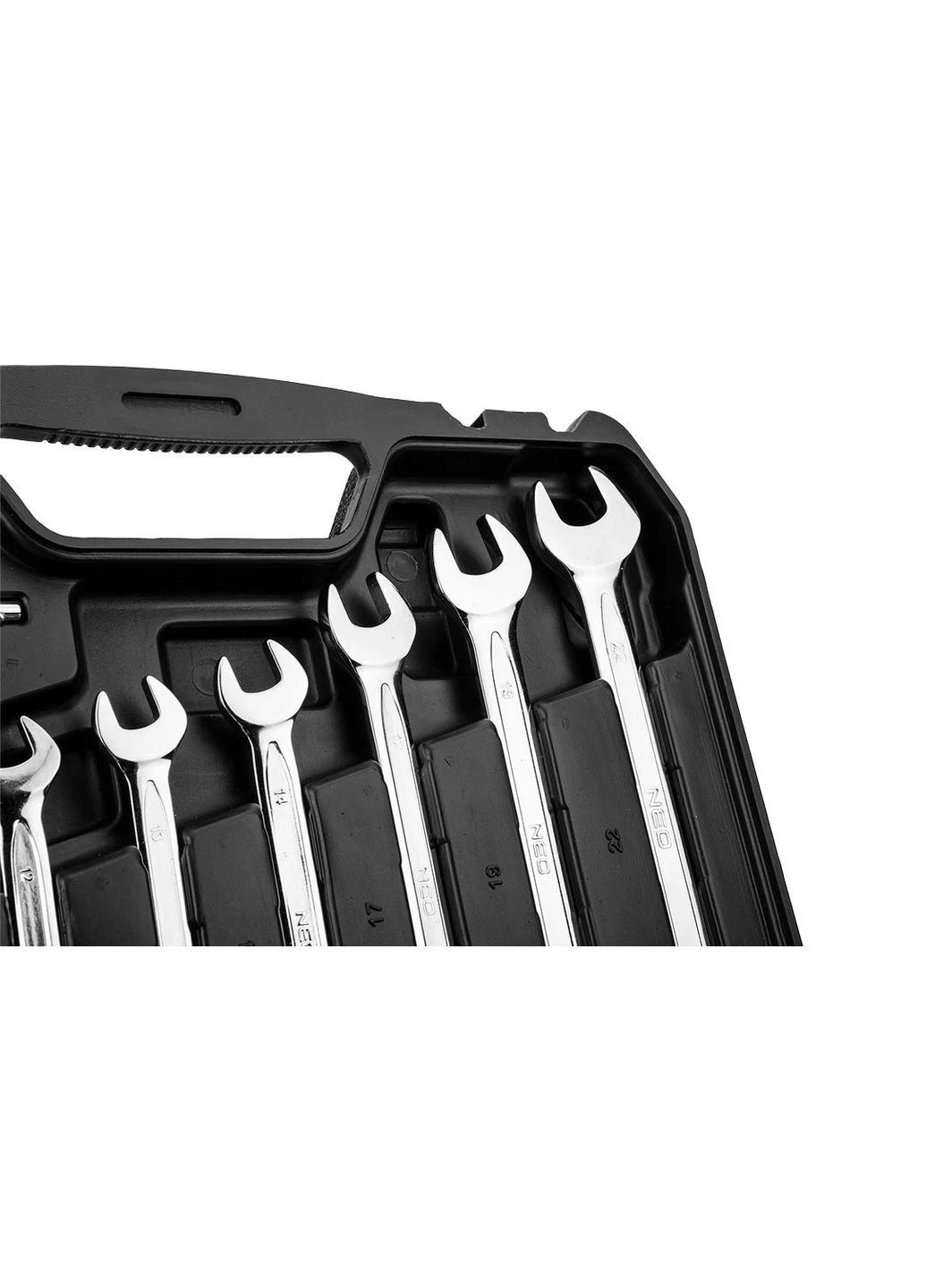 Набір інструментів, 1/2", 1/4", CrV, екологічний кейс, 82 одиниці. Neo Tools (381184979)