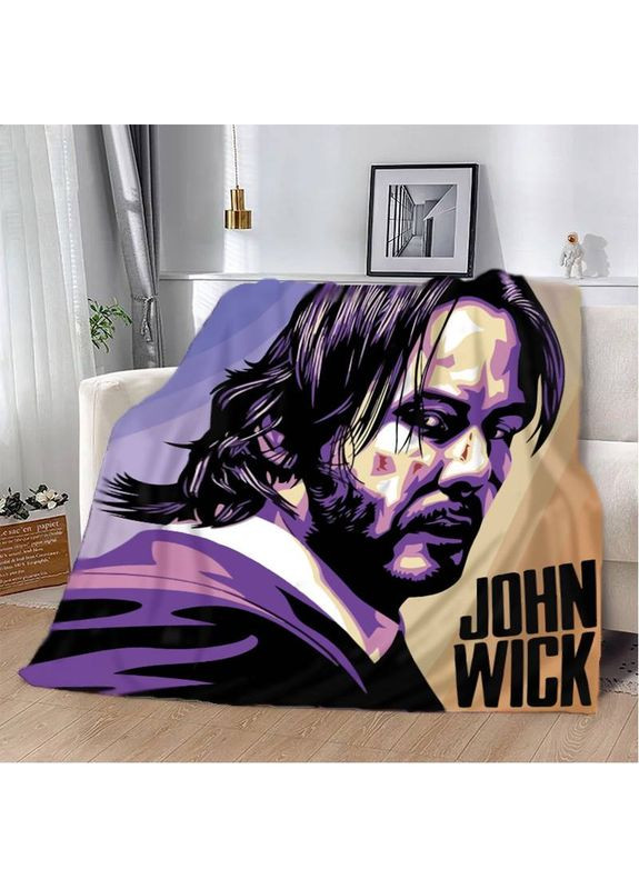 Плед 3D Джон Уик 29634 180х215 см FlexDress (368762891)