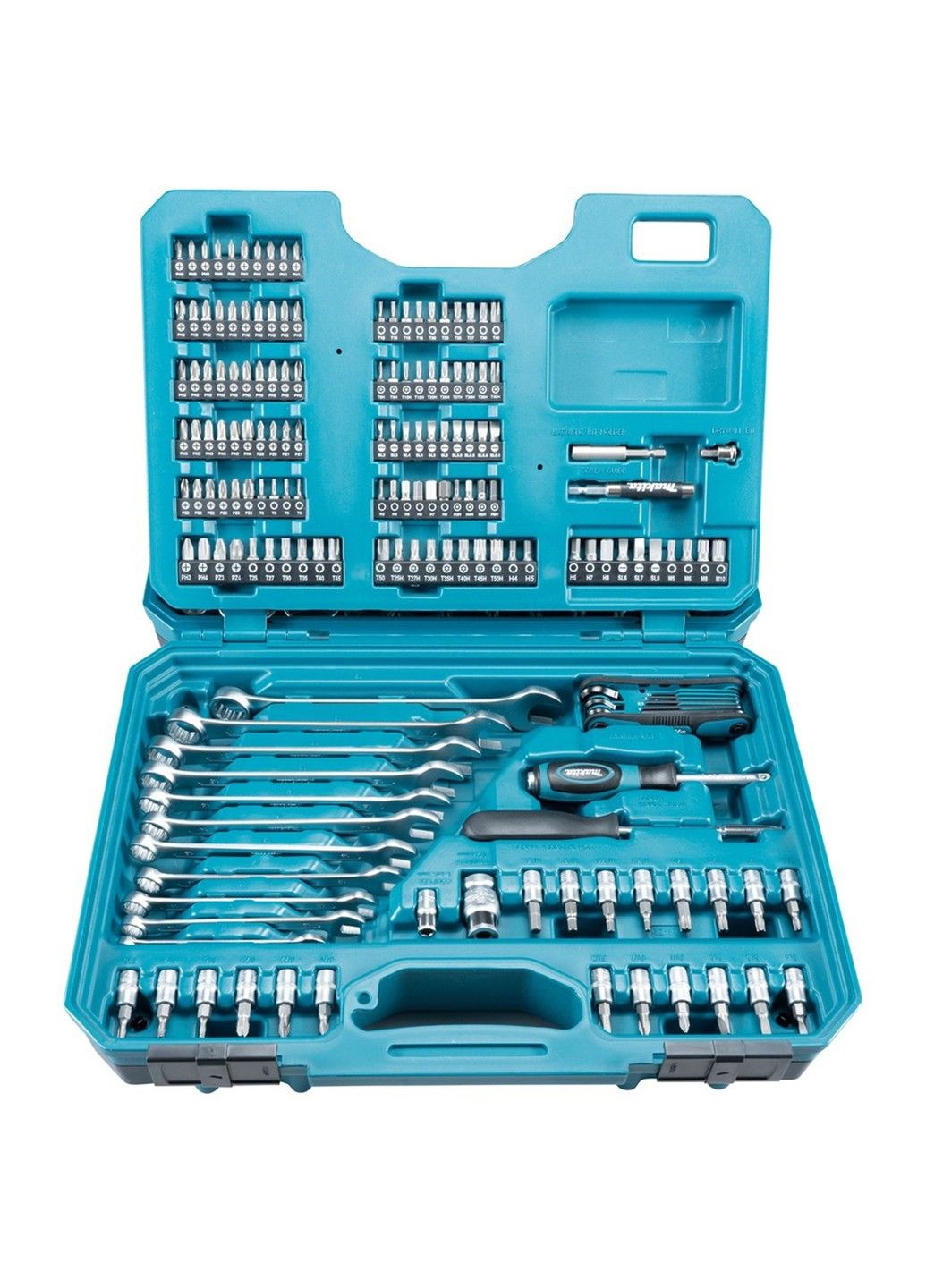 Набір інструментів (221 предмет) E-10883 Makita (322410477)