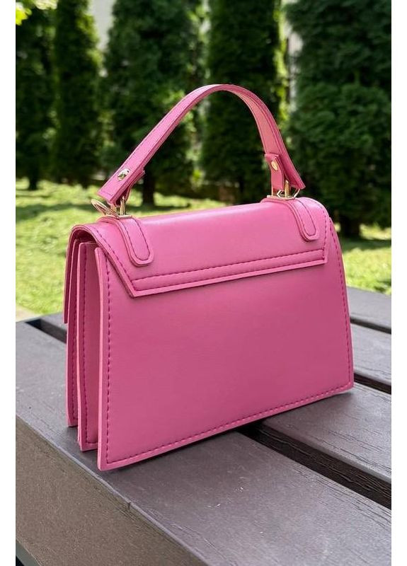Сумка женская Кросс боди розовая из экокожи NIUNIU (361230267)