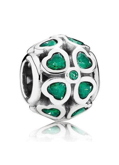 Срібний шарм Пандора 791496CZN Kabluchka (355344182)