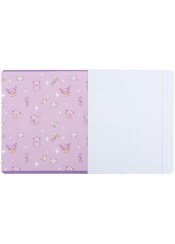 Зошит 12 л., кл., УФ-лак + глітер, HK-3 (HK25-232-3) Kite (362426708)