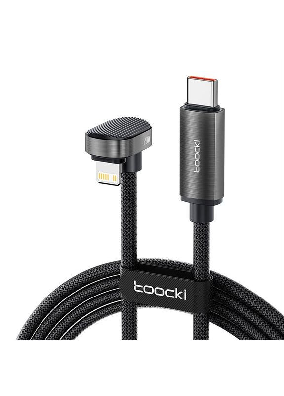 Игровой Кабель U-образный 180 USB Type-C to Lightning PD 20W угловой кабель USB C Лайтнинг для игр Toocki (366664705)