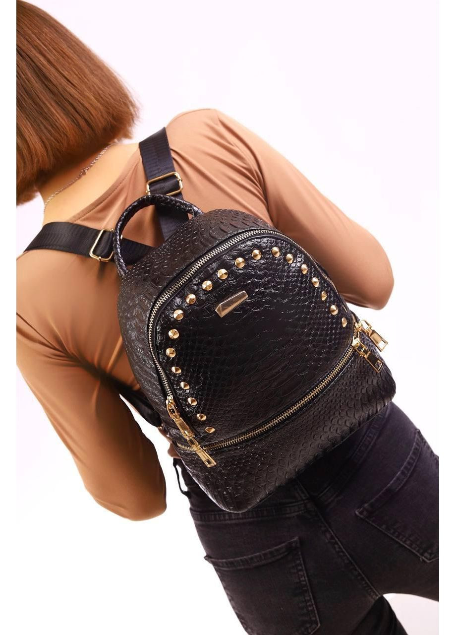 Рюкзак жіночий чорний No Brand Рюкзак для міста (360817667)