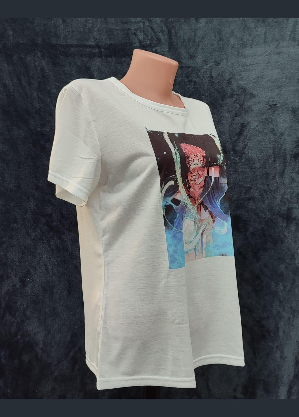 Футболка женская Satoru Gojo Тип 3 односторонняя No Brand - (304293428)