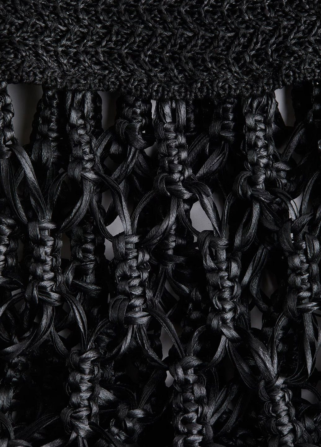 Черная кэжуал однотонная юбка H&M