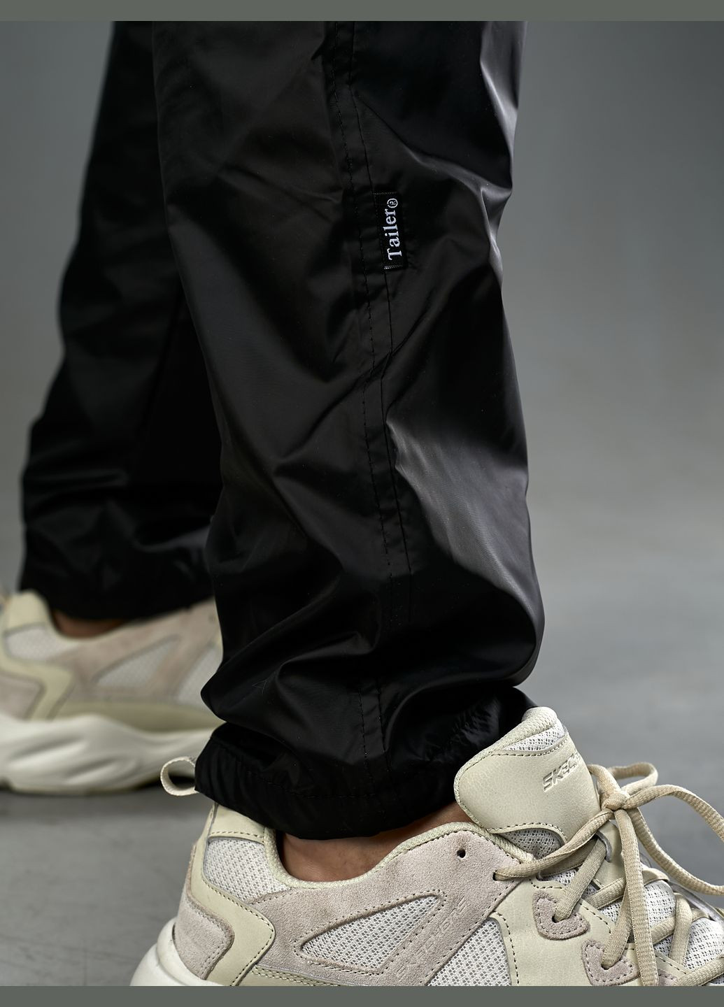 Спортивні брюки з плащової тканини із сітчатою підкладкою Tailer (252562056)