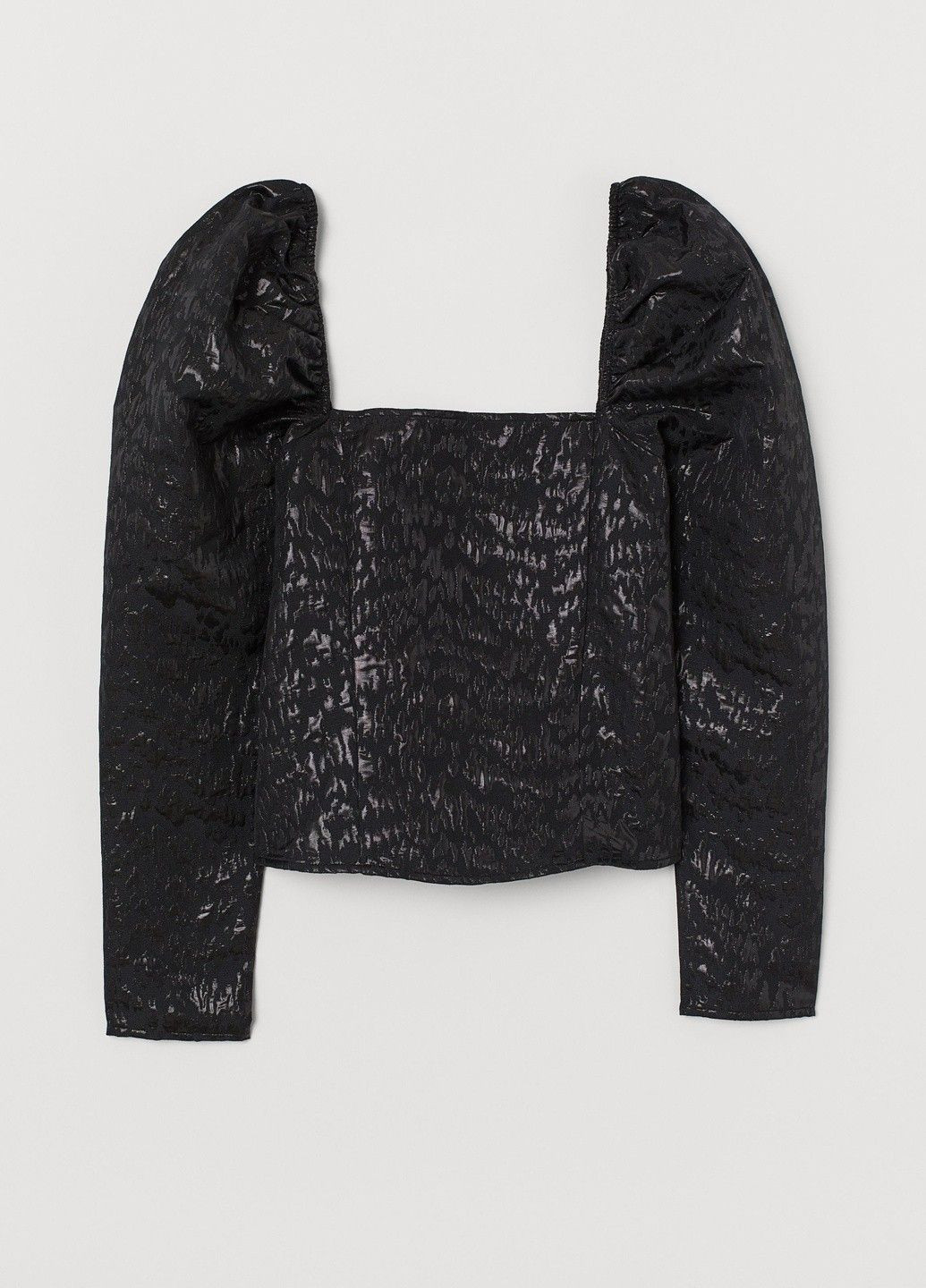 Чёрная блуза H&M