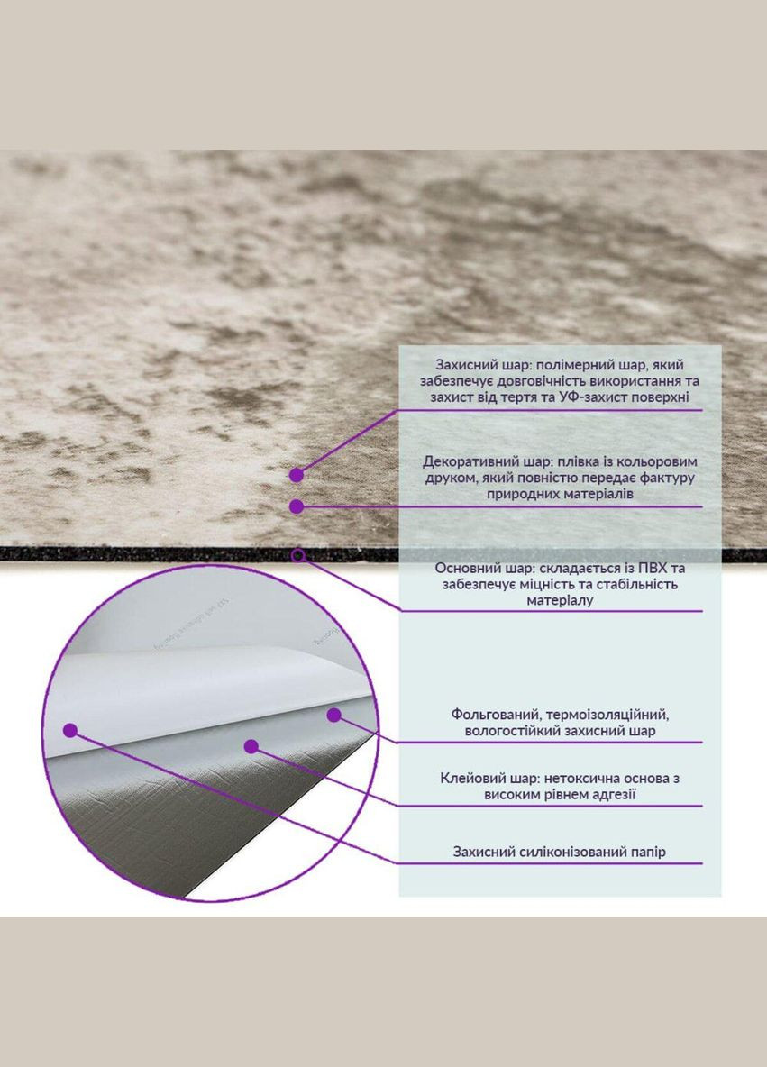 Самоклеящаяся виниловая плитка мрамор оникс 600х300х1,5мм, цена за 1 шт. (СВП-100) Глянец SW-00000643 Sticker Wall (330603643)