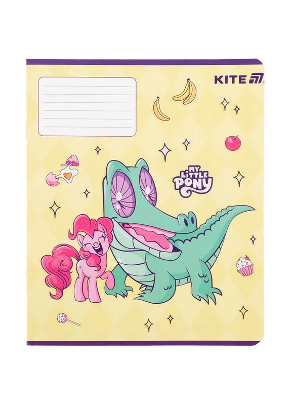 Тетрадь уч. " " 12л.# /LP25-232/ УФ лак + глиттер, My Little Pony (25/600) Kite (392424842)