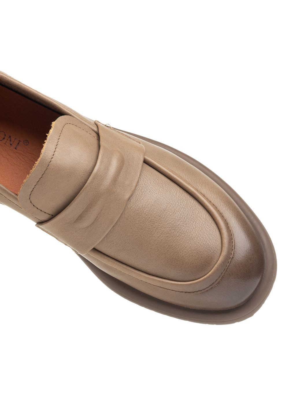 Renzoni Женские Лоферы (2624Т) коричневый з натуральная кожа, — (328914317)