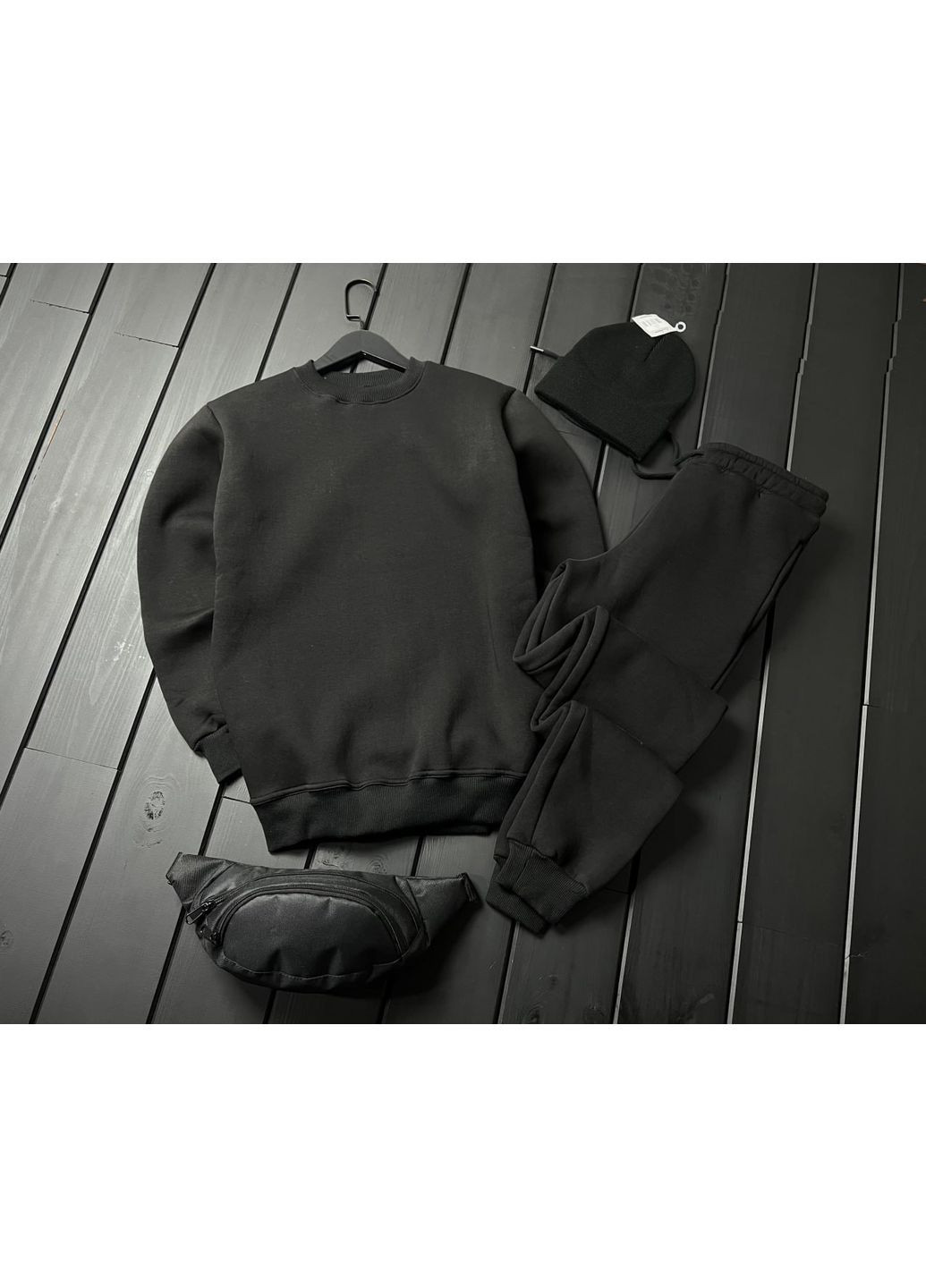 Мужские зимние сети разных цветов свитшот, брюки, шапка, бананка. No Brand (369158186)