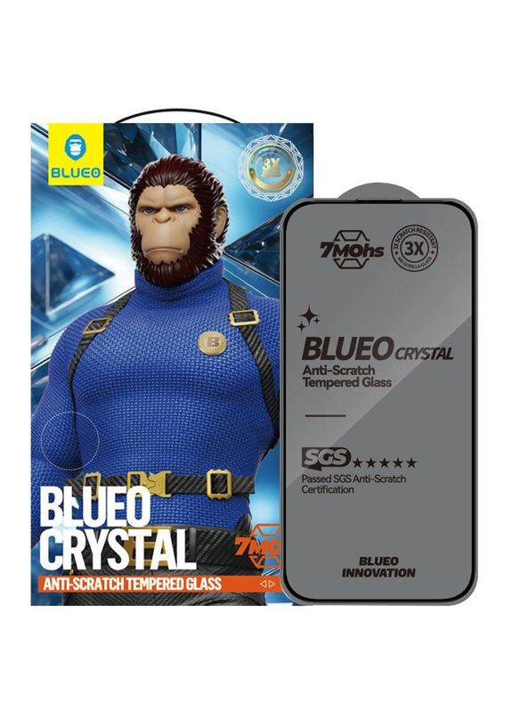 Захисне 2.5D скло Crystal Anti-Scratch для Apple iPhone 17 Air (6.5") Blueo (372626547)