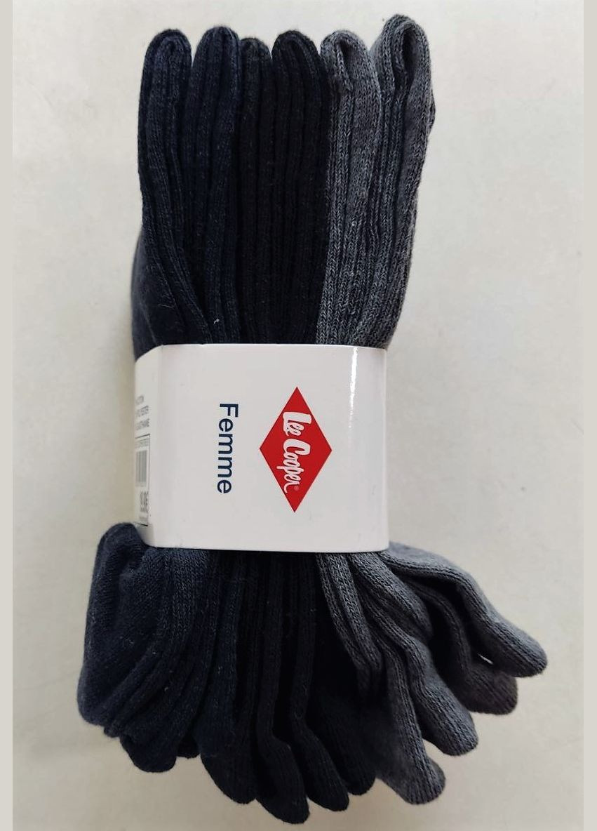 Комбіновані шкарпетки,6 шт Lee Cooper однотонні (324656242)
