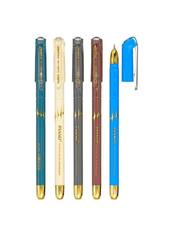 Ручка масляная"/PT-031/0,7мм, синяя, Soft ink Pen (12/72) Piano (370597298)