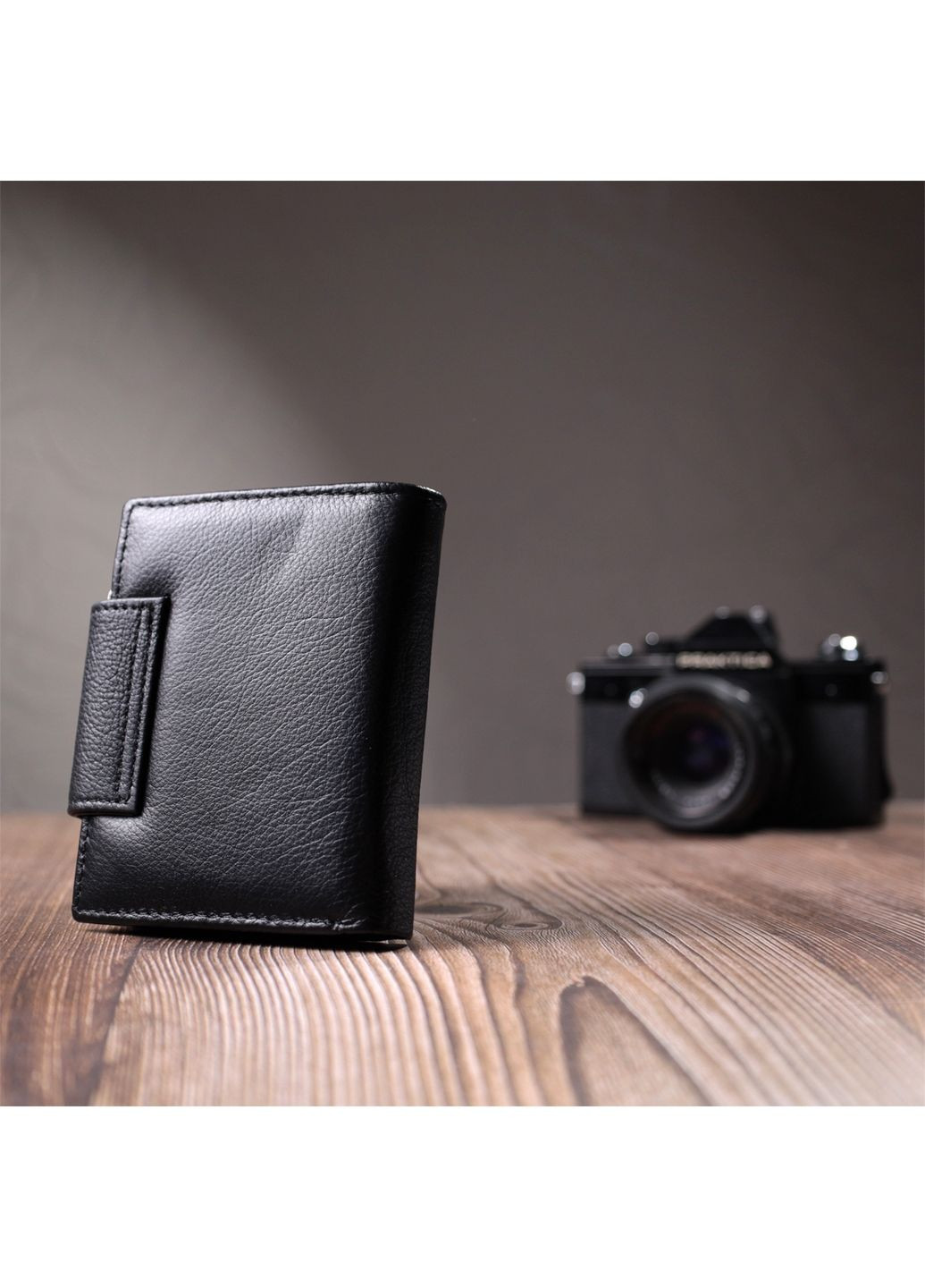 Женский кожаный кошелек 9,5х12х2 см st leather (315874125)