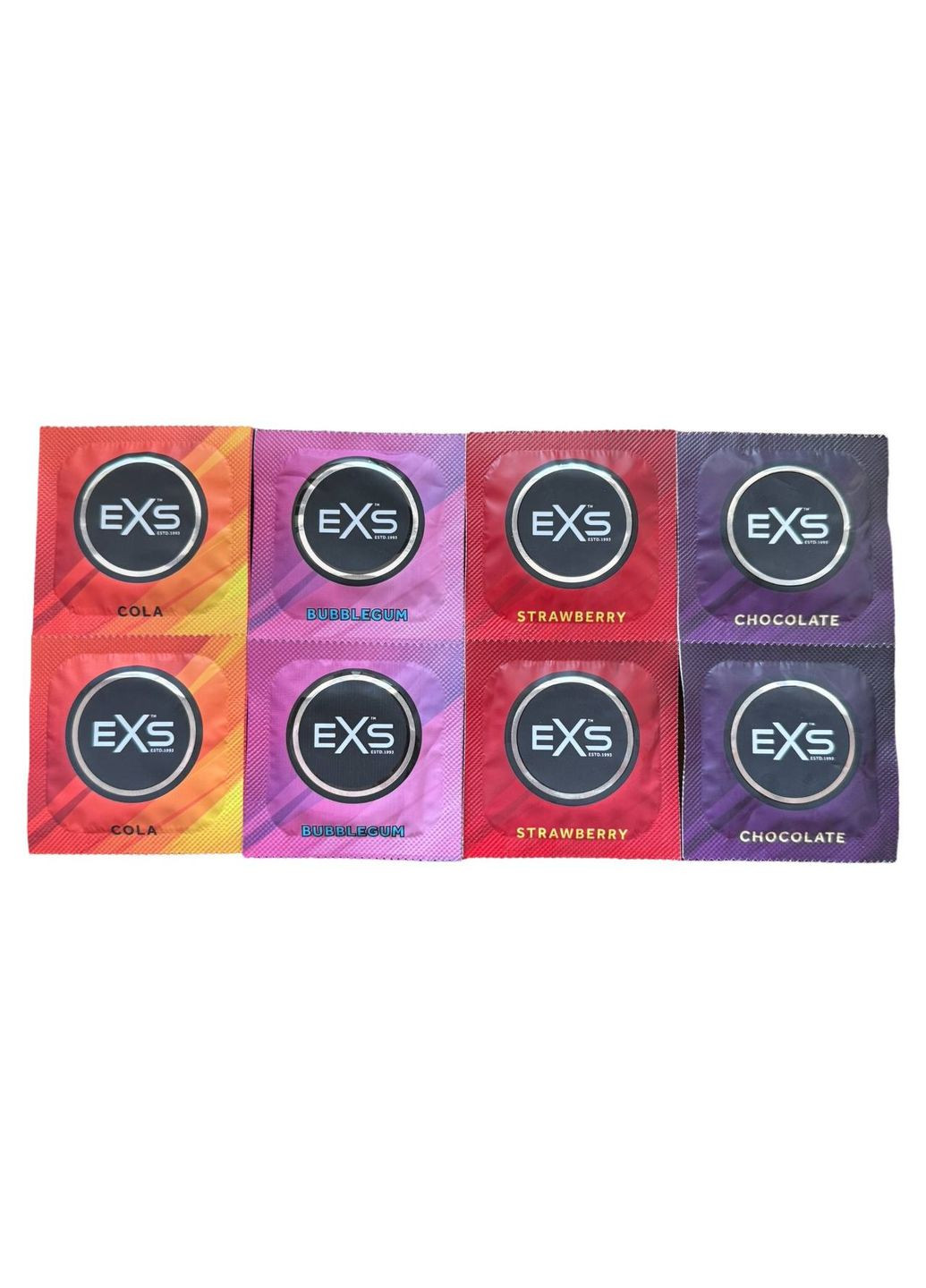 Презервативы со смешанными вкусами EXS – 8 шт. No Brand (322130297)