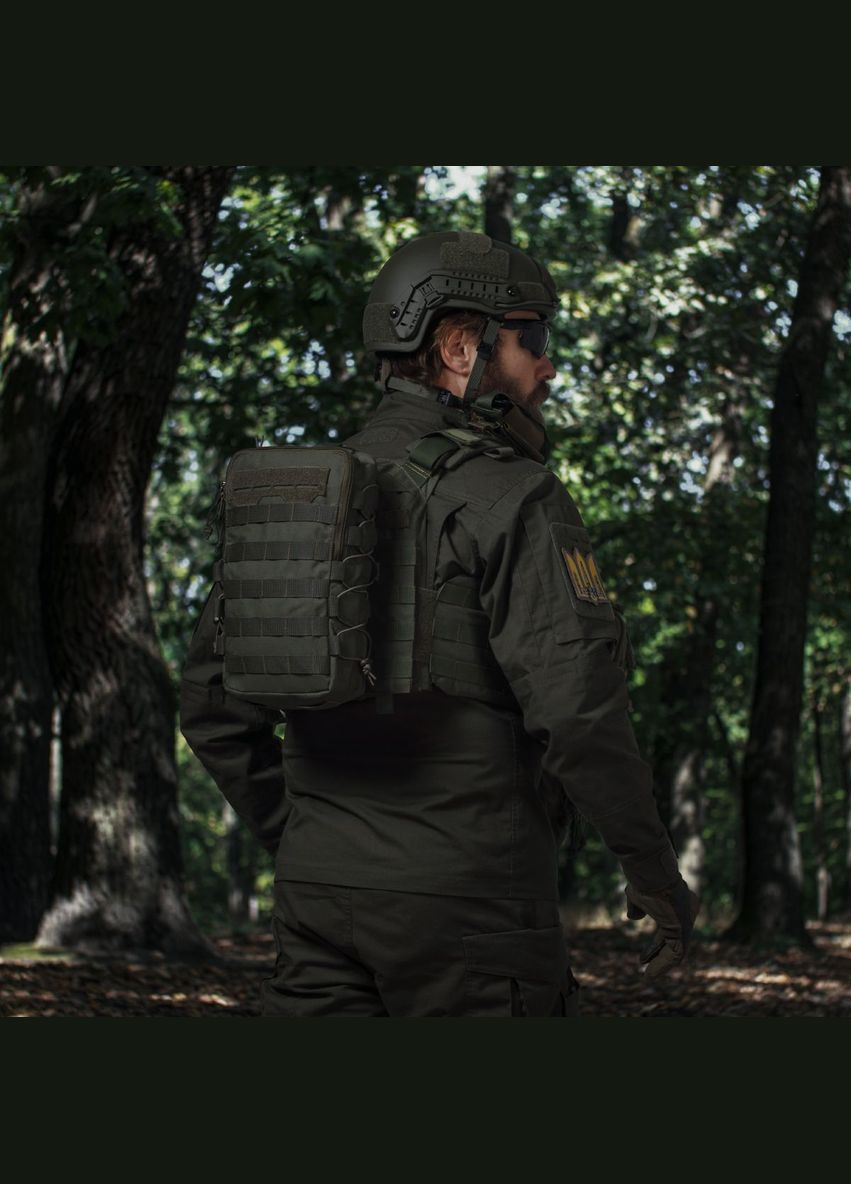 Тактический рюкзак на 10 л. Крепление Molle. Cordura 1000D. Масло Ukrarmor (329740575)