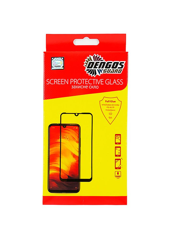 Защитное стекло для VIVO Y15s Full Glue Black (TGFG-208) DENGOS (322910002)